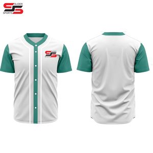 Derniers vêtements de sport de maillot de baseball vierge sur mesure pour équipe vente en gros maillot imprimé par sublimation - Product Image 4