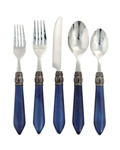 Elegante juego de cubiertos de oro rosa, cubiertos de comedor modernos para fiestas y recepciones, juego de cubiertos negro mate moderno - Product Image 2