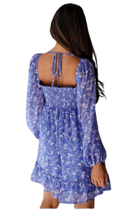 Robe courte bleue de mode pour femmes modernes la plus vendue pour la collection d'été et les options de vêtements de fête à la plage d'Inde - Product Image 4