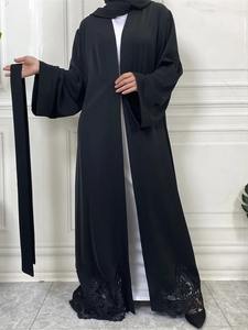 Thobe / Thawb recién llegado ropa musulmana tradicional Kaftan Dubai vestidos Abaya elegante de talla grande ropa islámica Abayas - Product Image 5