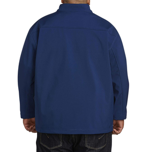 2026 Men's <b>Lightweight</b> Custom Made Canvas Stand Collar Winter Softshell <b>Jacket</b> Waterproof Quick Dry Factory Wholesale Price - Product Image 3