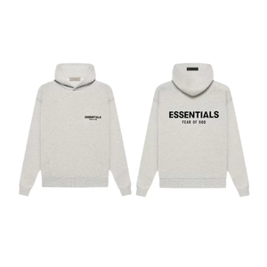 Sweat à capuche unisexe essentiel personnalisé 100% coton French Terry de haute qualité en polaire d'hiver avec logo frontal Coupe ample pour hommes - Product Image 1