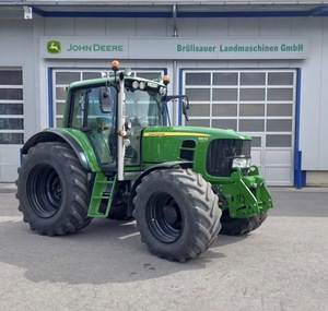 Tracteur agricole John Deere 6120M très performant, occasion/neuf, avec pompes et engrenages essentiels - Product Image 3