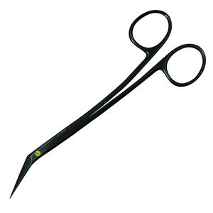 Ciseaux d'opération fins Locklin de qualité supérieure Ciseaux de chirurgie plastique en acier inoxydable enduits de couleur noire - Product Image 3