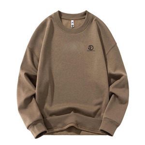 Nouveau gros impression de haute qualité personnalisé col rond unisexe sweats à capuche 100% coton polaire hommes sweat bas prix - Product Image 5