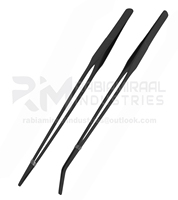 Ensemble de 5 outils pour terrarium noirs, pinces en acier de qualité supérieure pour aquarium, ciseaux pour plantes d'aquarium, aquarium, RMI-MZ-AQT-104