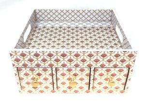 Boîte en bois peinte à la main Vente chaude Cadeaux & Artisanat Boîtes en bois Signes muraux Fabriqué en Inde - Product Image 5