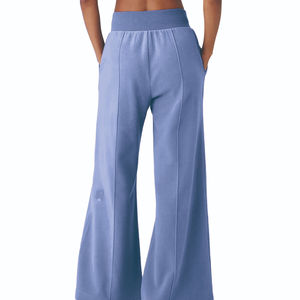 Pantalon évasé pour femme Pantalon large fluide avec tissu doux brossé et coupe confortable 2026 - Product Image 6