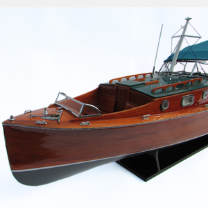 FERMETURE À GLISSIÈRE MODÈLE EN BOIS DE HAUTE QUALITÉ BATEAU ARTISANAT 2023 _ 100% BATEAU DE VITESSE FAIT À LA MAIN FABRIQUÉ AU VIETNAM_LIVRAISON RAPIDE - Product Image 5