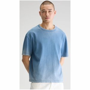 เสื้อยืดผ้าฝ้ายระบายอากาศแห้งเร็วของผู้ชายเสื้อยืดธรรมดาซักได้100% โลโก้ตามสั่ง - Product Image 2