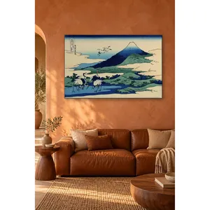 Impression sur toile Fida Hokusai Mont Fuji et grues - Product Image 2