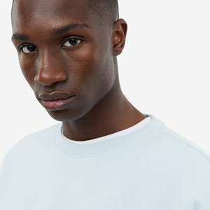 Top vente hiver tendance haute qualité Logo personnalisé hommes sweats éponge polaire jogging porter élégant décontracté hommes sweat - Product Image 2