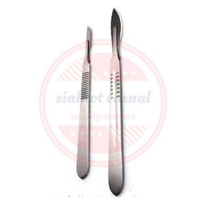 Couteau à lame de scalpel en acier inoxydable Couteaux chirurgicaux professionnels Couteau droit chirurgical - Product Image 6