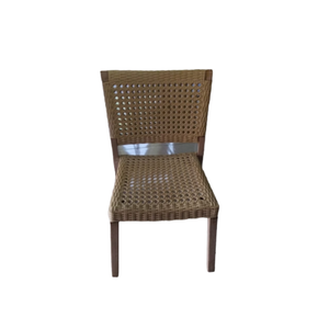 Silla de comedor de alta calidad para exteriores e interiores para hoteles y restaurantes Silla de mimbre sin brazos Muebles de comedor - Product Image 1