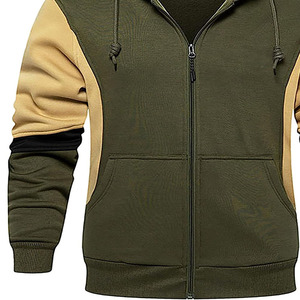 90% algodón 10% poliéster ropa tejido cálido suave transpirable Terry Fleece para ropa de invierno Sudadera con capucha de manga larga - Product Image 2