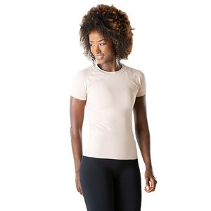 Camisetas Deportivas de Manga Corta para Mujer, Ajustadas, de Algodón y Poliéster, para Correr, Entrenamiento, Verano, Venta al Por Mayor - Product Image 5