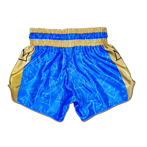 กางเกงขาสั้น MMA แบบสั้นสำหรับผู้ชายและผู้หญิงกางเกงชกมวยพิมพ์ลายซับลิเมชันทำจากโพลีเอสเตอร์100% 2025 - Product Image 4