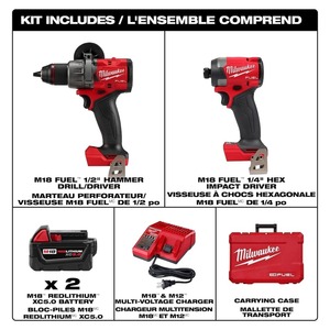 ( J) OFFRE DE GROS M18 FUEL Kit combiné 2 outils Livraison la plus rapide en 5 jours - Product Image 1