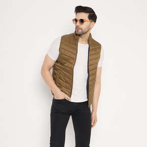 Vente chaude 2025 vestes sans manches de conception de col personnalisé/fabriqué dans le meilleur matériel veste sans manches veste de haute qualité - Product Image 2