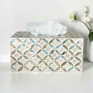 Boîte à mouchoirs en noyer de luxe | Porte-papier en bois pour salle de bain et salon | Mallette de rangement de bureau moderne | Organisateur de décoration intérieure - Product Image 6