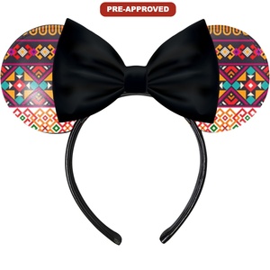 ที่คาดผมสั่งทำพิเศษพร้อมดีไซน์ลายคอสมิก แบบสั่งทำตามคอนเซ็ปต์หูหนู ของตกแต่งผม - Product Image 1