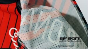 Maillot de paintball personnalisable sublimé, épaules rembourrées, léger, durable, maillot renforcé, maillots de paintball personnalisés - Product Image 5