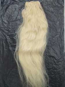 Extensiones de cabello de templo camboyano brasileño crudo directo de fábrica de trama de cabello indio Remy Rubio Color claro teñido químico blanqueado - Product Image 4