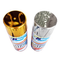 Peinture chromée pigmentée métallique Monke Special 400 ml pour roues en acier inoxydable, effet miroir, application par pulvérisation, revêtement liquide