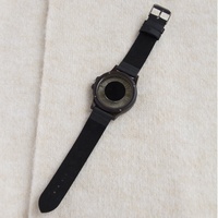 Reloj de Madera con Diseño Hueco en Cuero para Hombre y Mujer, Reloj de Pulsera de Cuarzo Transparente para Hombre