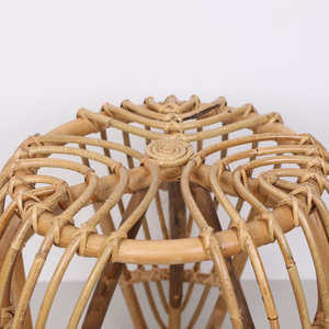 Table basse en osier rotin ronde tissée à la main petites tables de chevet meubles de maison de Thanh Cong - Product Image 2