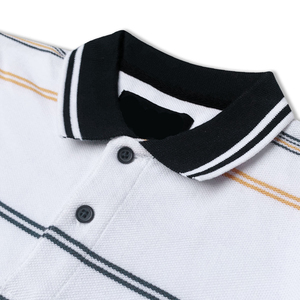 Camisas Polo Venta caliente 2025 Venta al por mayor Camiseta de algodón orgánico en blanco para hombres y mujeres Polo personalizado de cuello redondo de alta calidad - Product Image 2