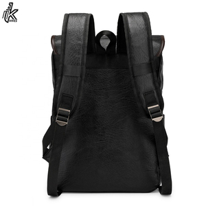 Popular Laptop Bag High Quality Computer Back Pack Durable Waterproof Men PU Leather Backpack - Product Image 4
