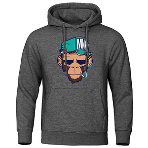 Sudadera con capucha OEM para hombre impresa en 3D con logotipo personalizado, sublimación, peso pesado de gran tamaño para invierno, nuevo diseño teñido liso - Product Image 3