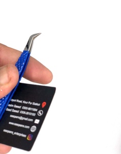 ด้ามจับเพชรสแตนเลสทรงเพรียวขนาด 65 องศาแหนบต่อขนตา Mega Volume - Product Image 5