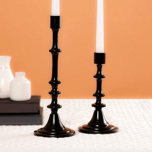 Wooden Six Column Candle Holder Suitable For Home Decor Table Centerpiece And Festive Lighting Handcrafted From India - Product Image 6