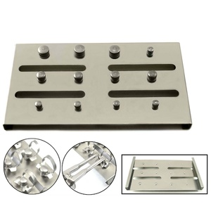 Soporte de abrazadera de presa de goma Soporte de bandeja Bandeja de esterilización Endodoncia Abrazadera de presa de goma Universal Brinker Marfil Abrazadera Bandeja de sujeción - Product Image 1