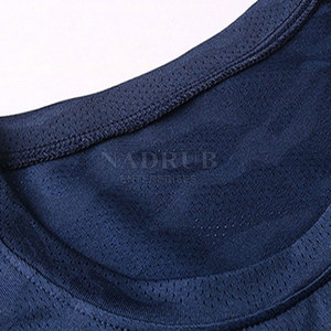 Camisetas de gimnasio personalizadas de alta calidad para hombres recién llegadas hechas de poliéster/algodón Venta en línea - Product Image 2