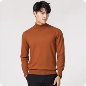 Pull à col roulé en cachemire pour homme Pull à col haut Jersey Vêtements Automne Hiver 2025 - Product Image 1