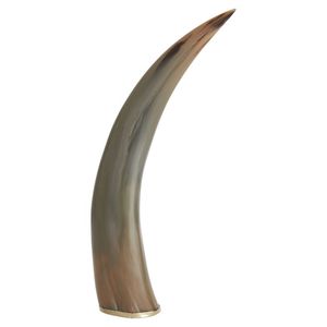 Cuerno vikingo hecho a mano forma personalizada vino natural hidromiel artesanía Animal pulido con ocasión de Navidad - Product Image 2