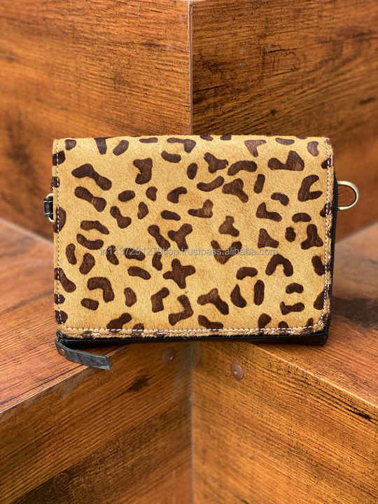 New Western Style Animal Print Fur Leather Shoulder Bags High Quality Fashionable Genuine Hot Selling Side Handbags for Women's