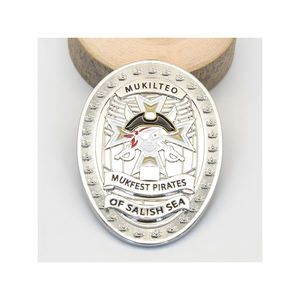 Épingles à revers de sécurité en émail nickelé sur mesure en gros pour la vente - Product Image 2