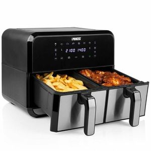 Freidora de Aire Eléctrica Princess 2400 W 182074, Horno Cuadrado Moderno de 8 L con Control Digital para Cocinar en Casa y en el Auto, Enchufe Estadounidense - Product Image 3