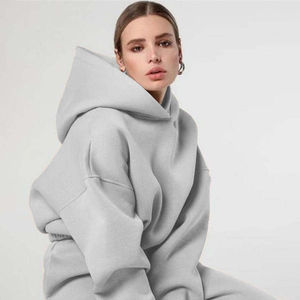 Chándal Deportivo para Mujer, Estilo Único, Más Vendido, Nuevo, Manga Larga, Secado Rápido, Servicio OEM, con Capucha y Pantalones - Product Image 2