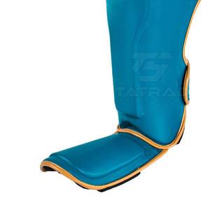 Protectores de Espinillas de Boxeo de Cuero Genuino de Alta Calidad y Bajo Precio, Protección Profesional Personalizada TATRAD SPORTS para Todas las Temporadas - Product Image 5