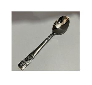 Cuillère de service en métal d'acier inoxydable faite à la main Cuillère de service de bonne qualité de petite taille à vendre Cuillère avec des prix de gros - Product Image 6