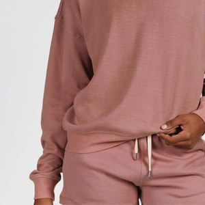 Sudadera con Capucha de Invierno para Mujer, 100% Algodón, Felpa, Estampada, Frente Sólido, Personalizable, Transpirable - Product Image 6