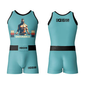 Uniformes de Boxeo al por Mayor de la Mejor Calidad, Nuevos y a la Moda, Unisex, de Spandex y Poliéster, de Secado Rápido, Duraderos y Personalizables - Product Image 1