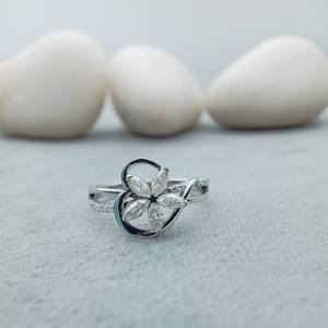 Bague tendance hip-hop de luxe en or 10K 14K 18K pour homme avec baguette arrondie en diamant naturel VVS pour mariage et bijoux fantaisie - Product Image 1