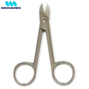 INNOVAMED INSTRUMENTS Ciseaux à pédicure manuels pour ongles épais Lames courbées sécurisées 10 cm Acier inoxydable Podologie Ongles des orteils - Product Image 3