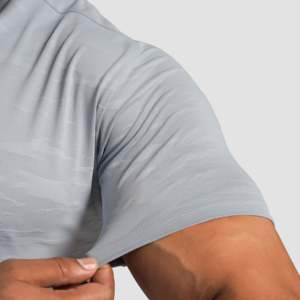 Camiseta deportiva Prime Alpha gris claro - Product Image 5